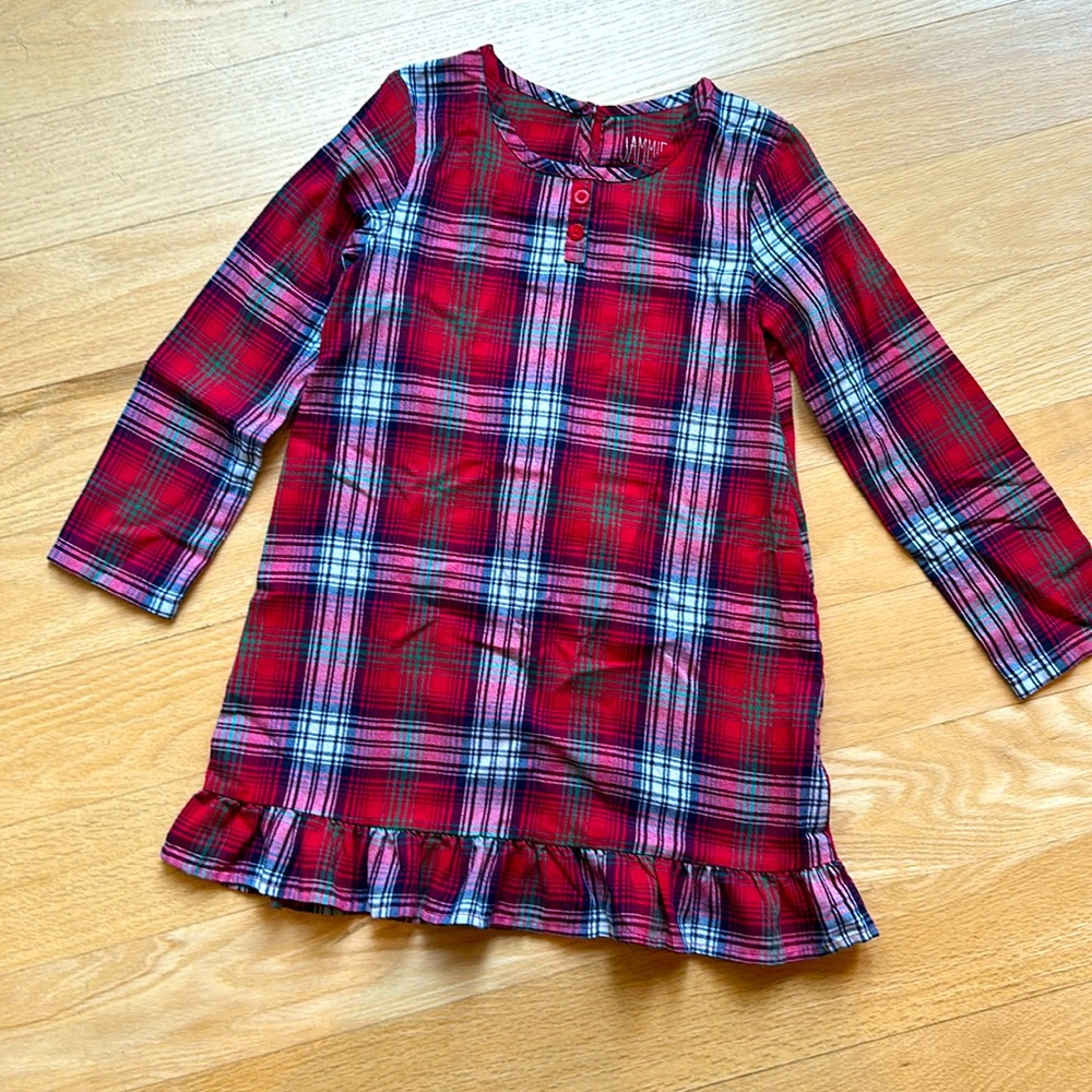 Plaid Holiday Nightgown